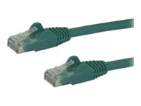 StarTech.com 1m CAT6 Cable - Green Snagless CAT 6 Wire - 100W RJ45 UTP 650MHz Category 6 Network Patch Cord UL/TIA (N6PATC1MGN) CAT 6 Ikke afskærmet parsnoet (UTP) 1m Patchkabel Grøn