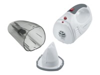 SEVERIN S'POWER home & car Li 20 HV 7144 Støvsuger 0.2liter Snehvid/granatrød