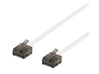DELTACO CAT 6a Ikke afskærmet parsnoet (UTP) 15cm Patchkabel Hvid