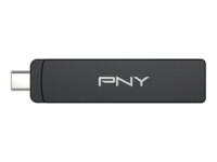 PNY Duo-Link V3 2TB USB-C 3.2 Gen 2 USB stick Sort