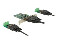 DeLock PCI Express Card > 2 x Serial RS-422/485 Seriel adapter PCI Express 2.0 x1 1Mbps