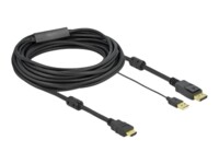 Delock Video/audiokabel 7m Sort