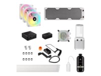CORSAIR Hydro X Series iCUE LINK XH405i RGB Flydende kølesystemsæt 1-pack Hvid 120 mm