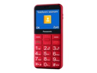 Panasonic KX TU155 2.4' Rød