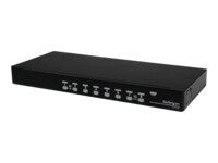 StarTech.com 8-Port USB KVM Swith with OSD - TAA Compliant - 1U Rack Mountable VGA KVM Switch (SV831DUSBU) KVM switch