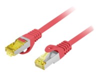 Lanberg CAT 6a S/FTP 50cm Patchkabel Rød RAL 3017