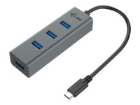 i-Tec USB-C 3.1 Metal HUB Grå