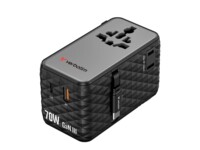 Verbatim Charge 'n' Travel Adapter 70Watt 1xUSB-A 2.0 1xUSB-C