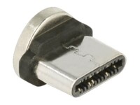 Delock Magnetic USB-konnektor Sølv