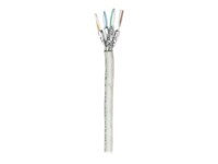 Intellinet Network Bulk Cat6 Cable, 23 AWG, Solid Wire, 305m, Grey, Copper, S/FTP, Box CAT 6 Afskærmet parsnoet (STP) 305m Bulkkabel Grå