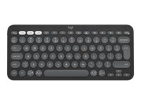 Logitech Pebble Keys 2 K380s Tastatur Saks Trådløs US International