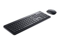 Dell Wireless Keyboard and Mouse KM3322W Sæt med mus og tastatur Pressestempel Trådløs Estisk