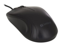 Sandberg USB Mouse Optisk Kabling Sort
