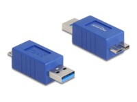 Delock USB-adapter Blå