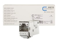 METZ CONNECT E-DAT modul Cat.6A 8(8) jack Sølv