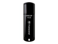 Transcend JetFlash 350 4GB USB 2.0 USB stick Sort