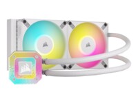 CORSAIR iCUE H100i ELITE CAPELLIX XT Vandkøler 1-pack Hvid 120 mm