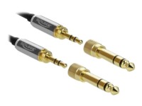 Delock Audiokabelpakke Sort