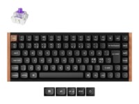 Keychron K2 HE Tastatur Magnetisk Nordvendt RGB LED Trådløs Kablet Nordisk