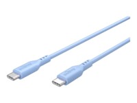 goobay USB 2.0 USB Type-C kabel 1.5m Blå