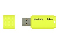 GOODRAM UME2 64GB USB 2.0 USB stick Gul