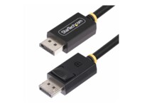 StarTech.com 3m DisplayPort 2.1 Cable, VESA-Certified DP40 DP 2.1 Cable DisplayPort kabel 3m Sort