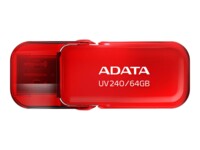 ADATA UV240 64GB USB 2.0 USB stick Rød