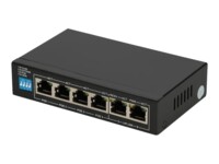 Extralink EUROS Switch 6-porte 10/100 PoE+