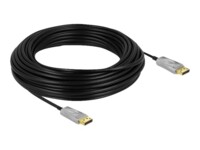 Delock DisplayPort kabel 25m Sort