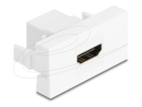 Delock Easy 45 Module HDMI female to HDMI female 4K 60Hz white