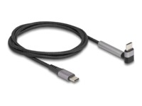 Delock USB Type-C kabel 1.5m Sort Grå