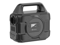 Sandberg Transportabel strømstation Ekstern Sort