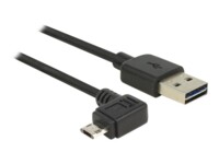 Delock USB-kabel 3m Sort