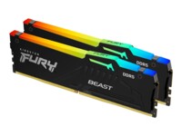 Kingston FURY Beast DDR5 SDRAM 64GB kit 6000MHz CL30 On-die ECC DIMM 288-PIN