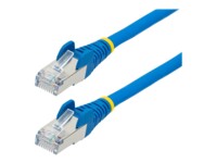 StarTech.com 1.5m CAT6a Cable - Blue - Low Smoke Zero Halogen (LSZH) - 10GbE 500MHz 100W ++ Snagless RJ-45 w/Strain Reliefs S/FTP Network Patch Cord CAT 6a S/FTP 1.5m Patchkabel Blå