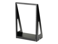 StarTech.com 16U Open Frame Network Rack - 19' 2 Post Free Standing Desktop Rack for Computer, AV, Media, IT Equipment for Server Room (2POSTRACK16) Rack Sort