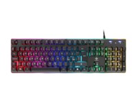 DELTACO GAMING GAM-021-RGB Tastatur Membran RGB Kablet Nordisk
