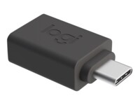 Logitech USB-C adapter Grå