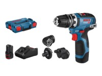 Bosch GSR 12V-35 FC Professional Bore-/skruemaskine 12V Uden batteri 2 batterier inkluderet