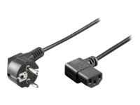 goobay Strømkabel 3m Sort