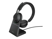 Jabra Evolve2 65 MS Stereo Trådløs Høretelefoner Sort