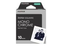 Fujifilm Instax Square MONOCHROME Sort/hvid film til umiddelbar billedfremstilling (instant film)