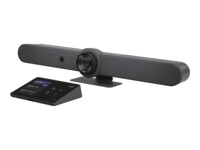 Logitech Rally Bar + Tap Cat5E Graphite Bundle for Microsoft Teams Rooms Videokonferencepakke 6-mikrofon-array