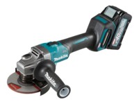 Makita GA008GM201 Vinkelsliber 40V Batteridrevet 2 batterier inkluderet