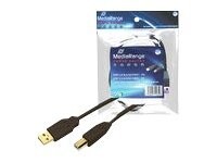 MediaRange Printer Cable USB-kabel 1.8m Sort