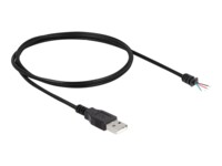 Delock USB-kabel 1m Sort