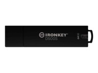 Kingston IronKey D500S 64GB USB 3.2 Gen 1 Sort
