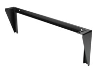 StarTech.com 1U Wall Mount Patch Panel Bracket - 19 in - Steel - Vertical Mounting Bracket for Networking and Data Equipment (RK119WALLV) Monteringsbøjle Sort