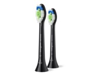 Philips Sonicare W2 Optimal White HX6062 Ekstra tandbørstehoved 2 Sort