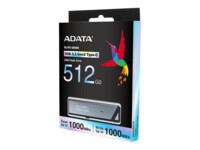 ADATA UE800 512GB USB-C 3.2 Gen 2 USB stick Sølv